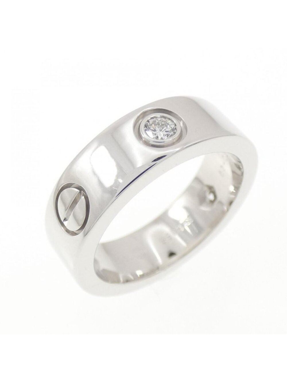 Cartier Love Half Diamond Ring